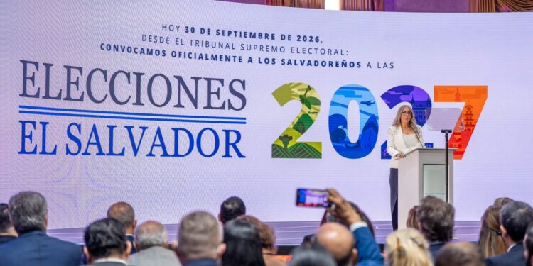 TSE convoca oficialmente a salvadoreños a las Elecciones 2027